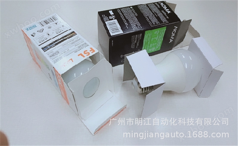 唇膏装盒机 香水口红药板奶粉自动装盒机 指甲油牙膏牙刷装盒机示例图4