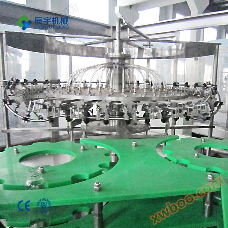 玻璃瓶果汁灌装机