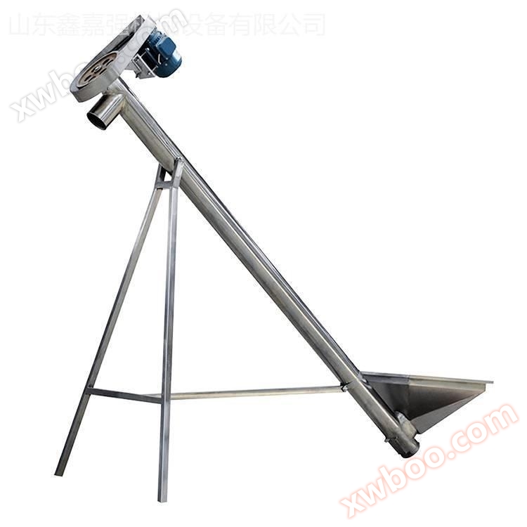 Five grain and miscellaneous grain loading hoist Xinjiaqiang supports customized tube type dry powder mortar spiral feeding machine