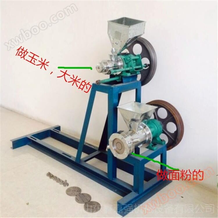 Car mounted multifunctional puffing machine, Xinjiaqiang specializes in producing new gasoline dual head Kangleguo machine