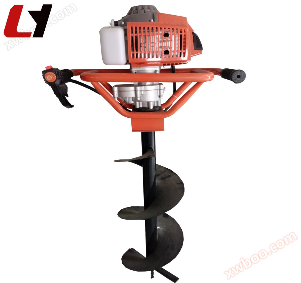 Efficient LY-82 gasoline tree planting and digging machine, orchard pile driving and drilling machinery