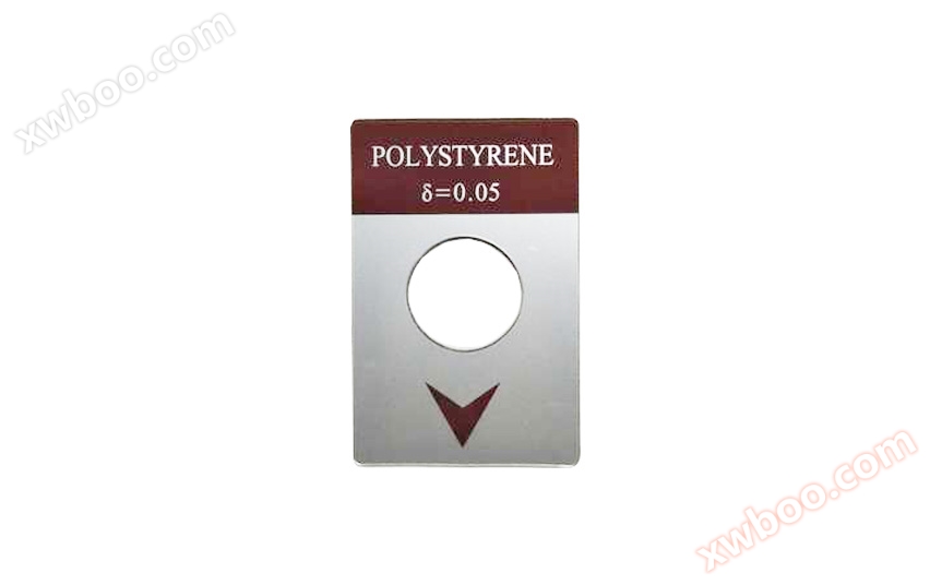 Polystyrene film (käke standard)