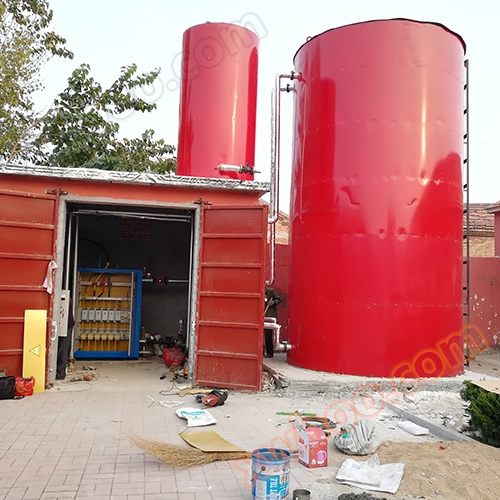Vertical thermal storage electric boiler
