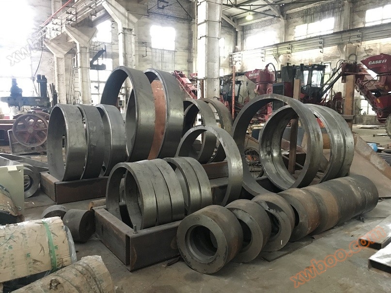 Various types of grinding rings