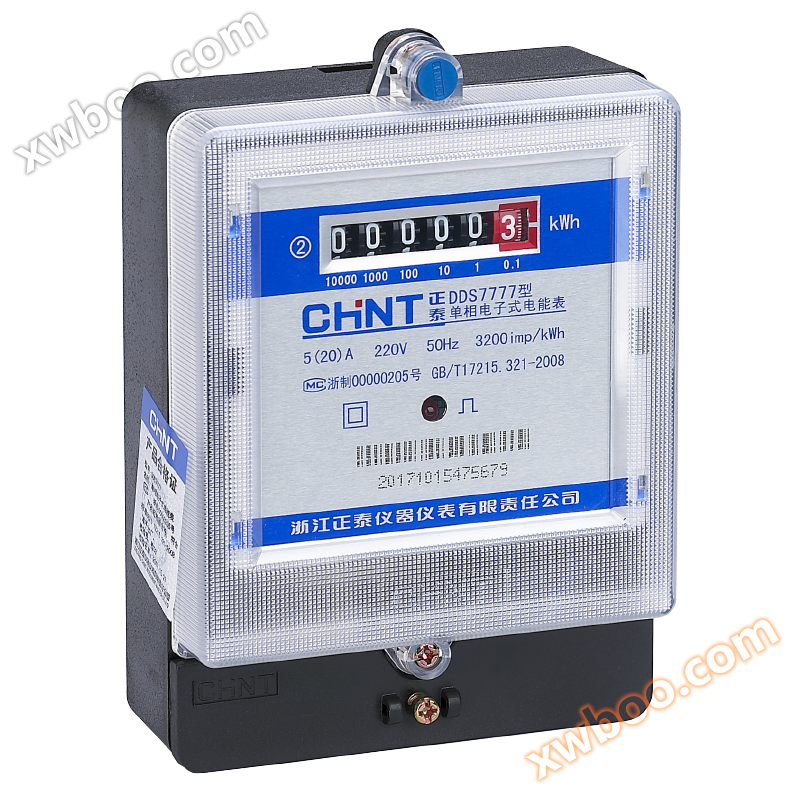 Однофазный электронный счетчик электроэнергии DDS7777