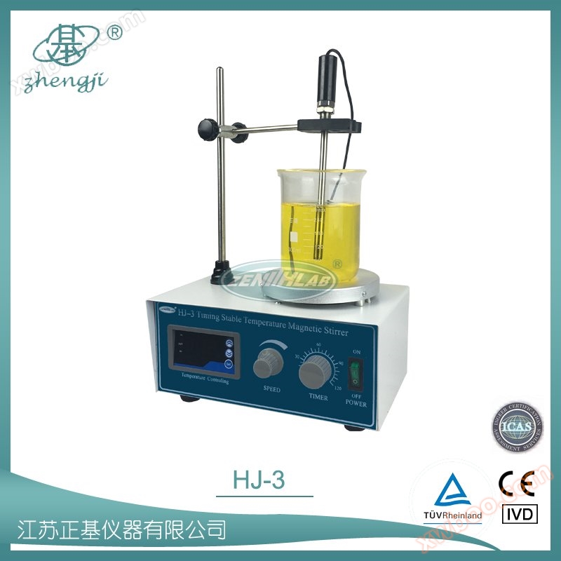 Digital constant temperature magnetic heating stirrer HJ-3