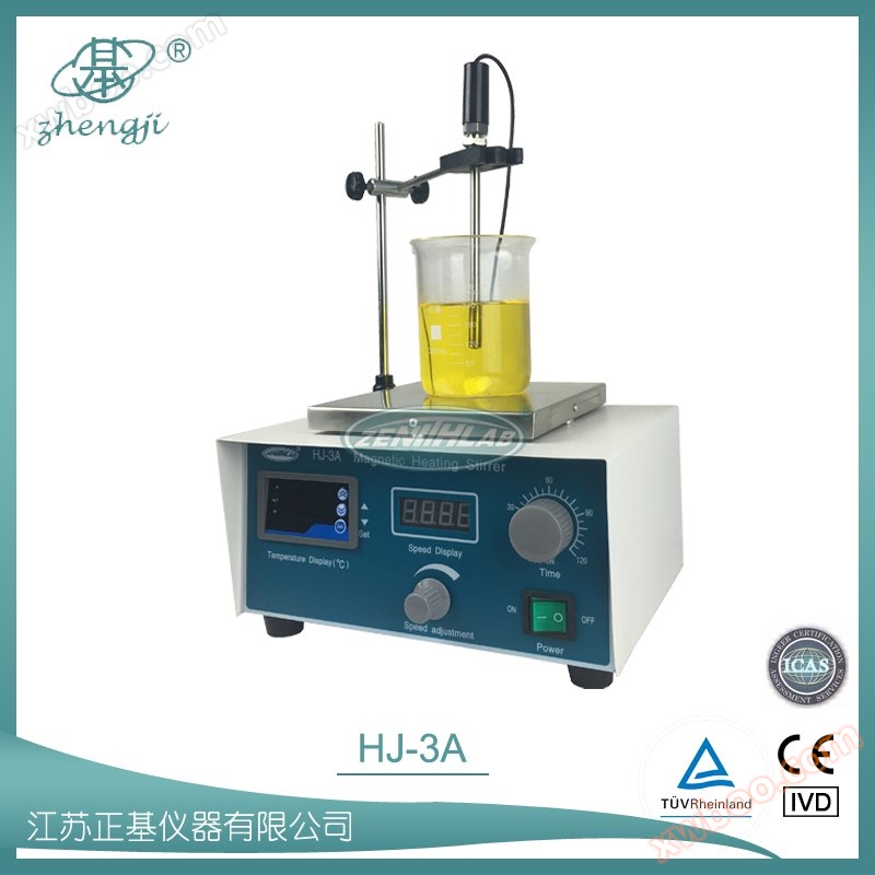 Digital constant temperature magnetic heating stirrer HJ-3A