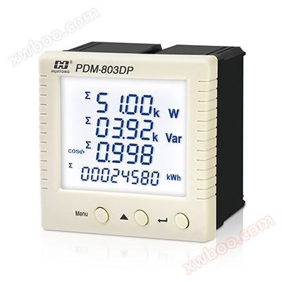 Medidor de energía digital de tres fases tipo f96 / PDM - 803dp