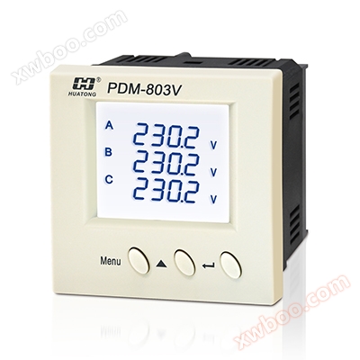 Medidor de tensão inteligente trifásico F72/PDM-803V-F72