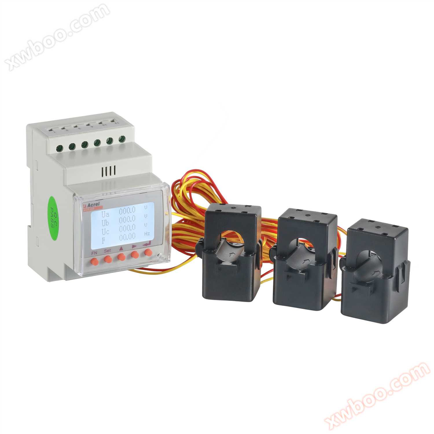 Ankerui ACR10R-D10TE rail type single-phase multifunctional power instrument single-phase inverter monitoring meter