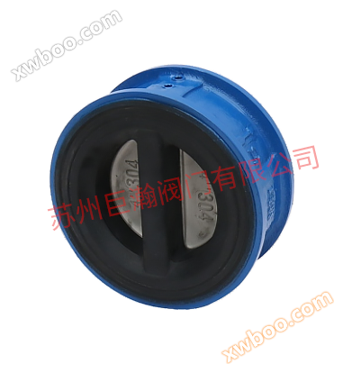 Cast iron double disc check valve